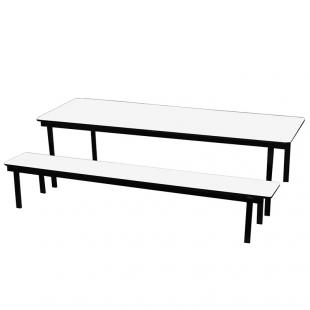 Mesa e Banco Refeitório