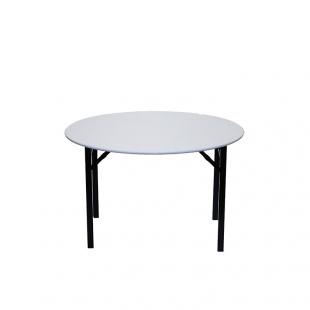 Mesa Redonda com Pés Dobráveis